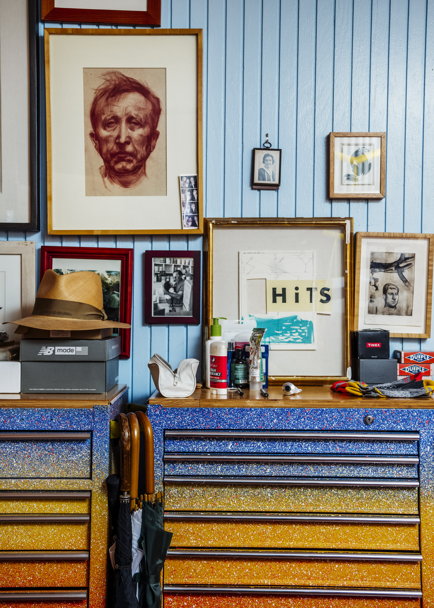 Artist Peter Shire at his home and studio for FT/ HTSI.